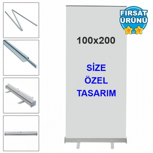 100x200 Rollup Banner Roll Up Banner Bask�