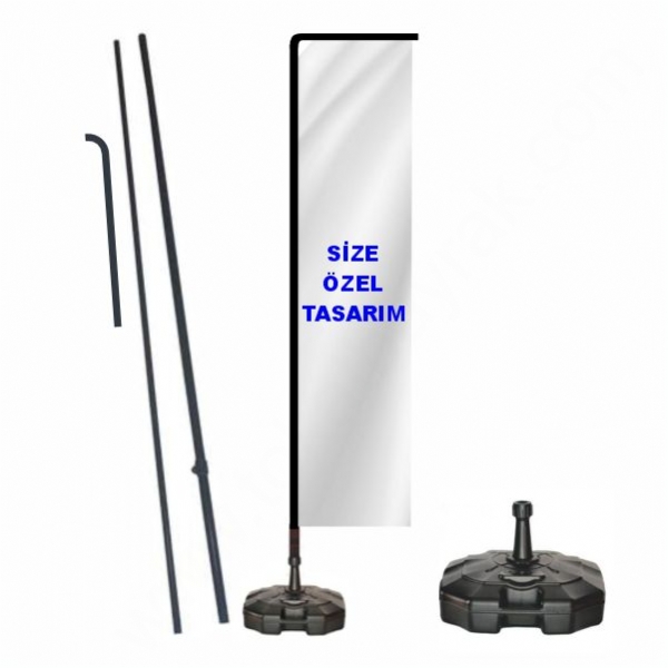 75x250 L Tipi Plaj Bayra�� En Uygun Fiyatlar� 75x250 L Tipi Plaj Bayrak �l��leri Modelleri 75x250 L Tipi Plaj Bayraklar� �e�itleri