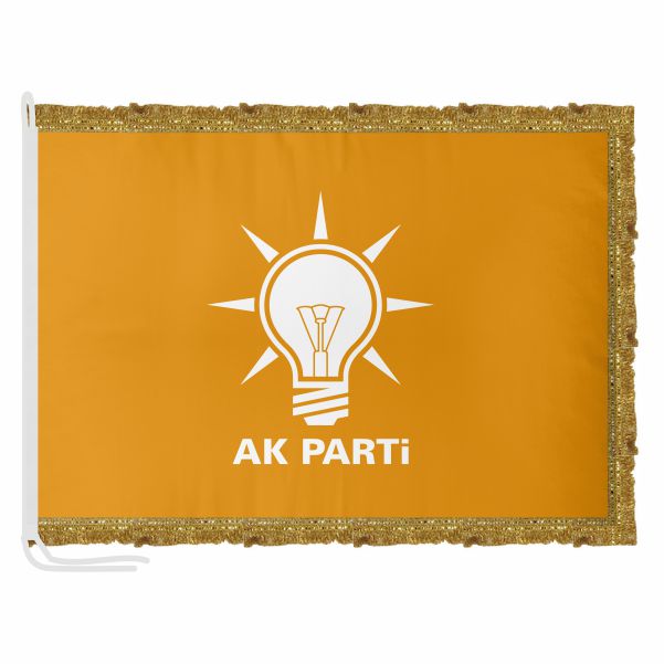 Adalet ve Kalk�nma Partisi Saten Makam Flamas�