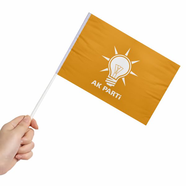 Adalet ve Kalk�nma Partisi Sopal� Bayrak ve Flamalar