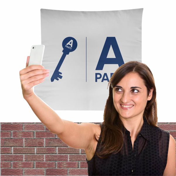Anahtar Parti Bez Arka Plan Manzara