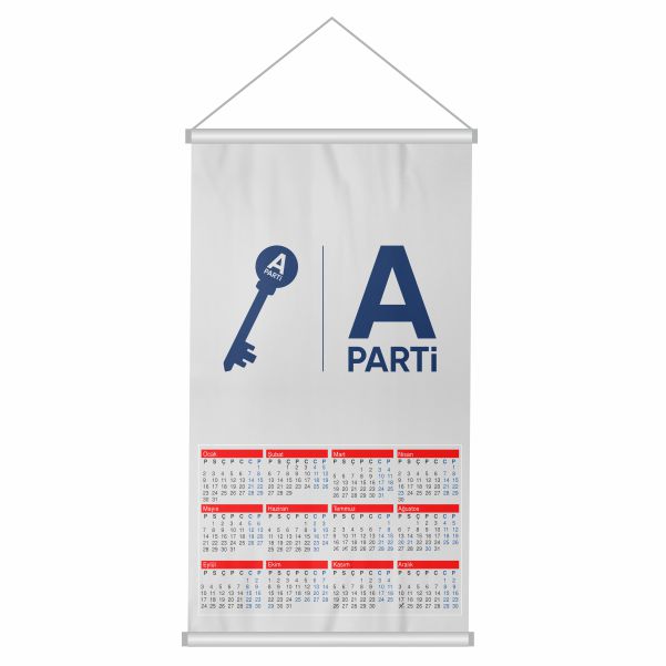 Anahtar Parti Bez Takvim Dijital Bask� Anahtar Parti Duvar Takvim