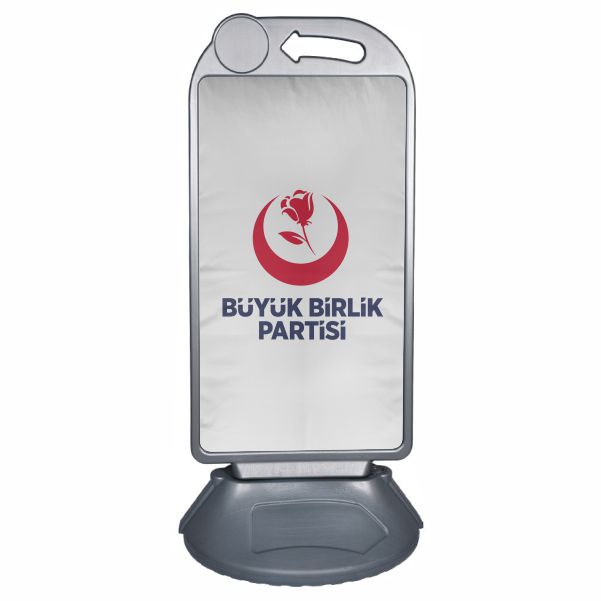 BBP B�y�k Birlik Partisi Kald�r�m Park B�y�k Boy Reklam Dubas�