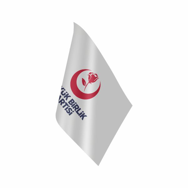BBP B�y�k Birlik Partisi Masa Bayra��