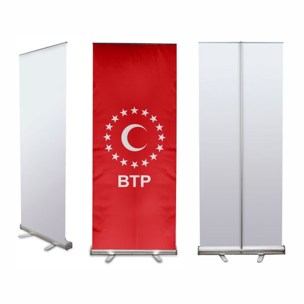 BTP Banner Roll Up