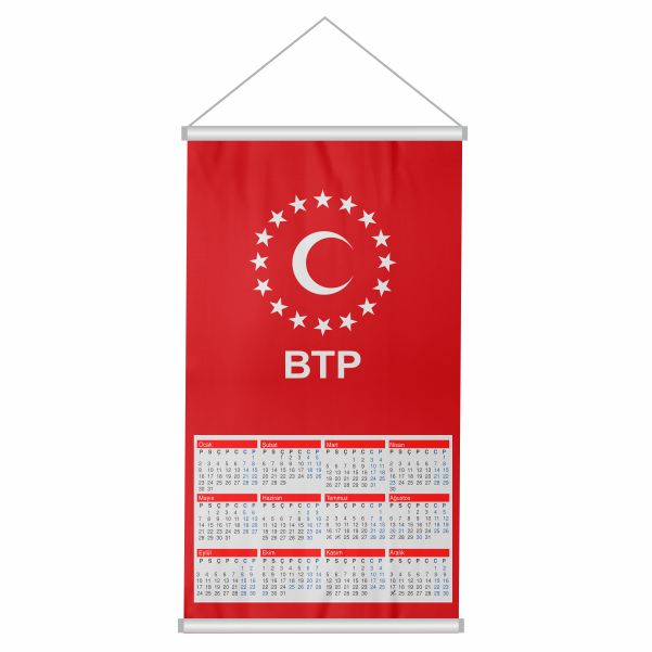 BTP Bez Takvim Dijital Bask� BTP Duvar Takvim