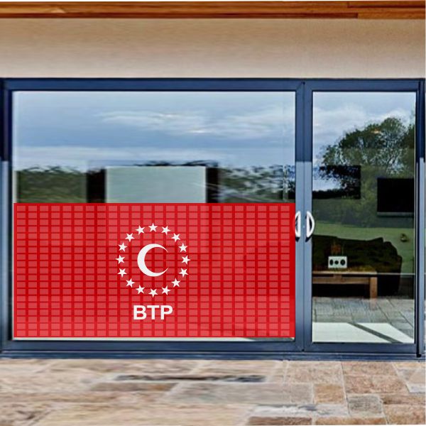 BTP Cam Sticker Etiket BTP Cam Yap��kan� BTP Cam Yaz�s�