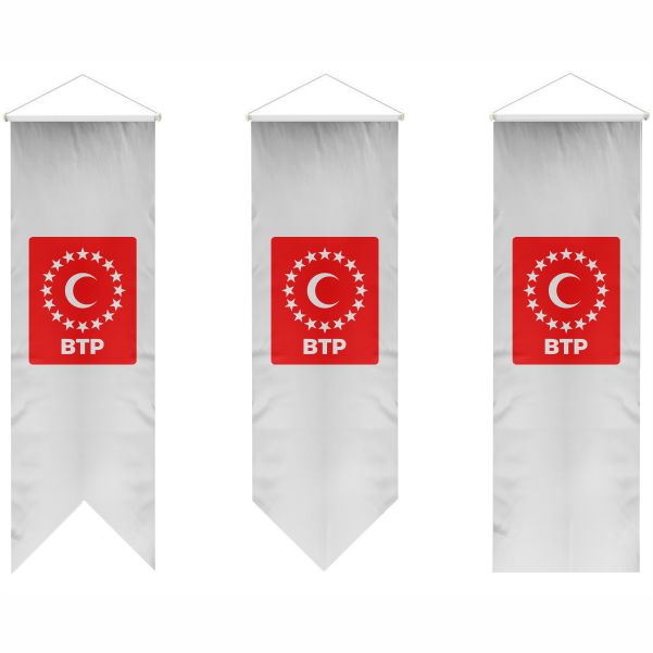 Ba��ms�z T�rkiye Partisi K�rlang�� Flamalar Bayraklar