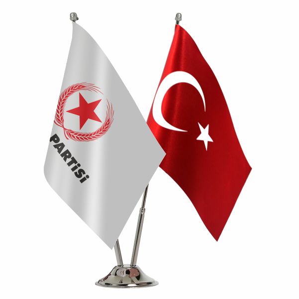 Beyaz Vatan Partisi 2 li Masa Bayra��