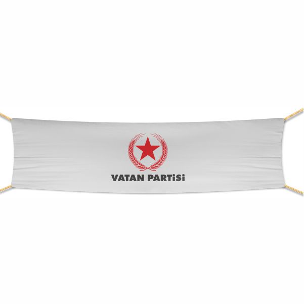 Beyaz Vatan Partisi Afi� ve Pankartlar