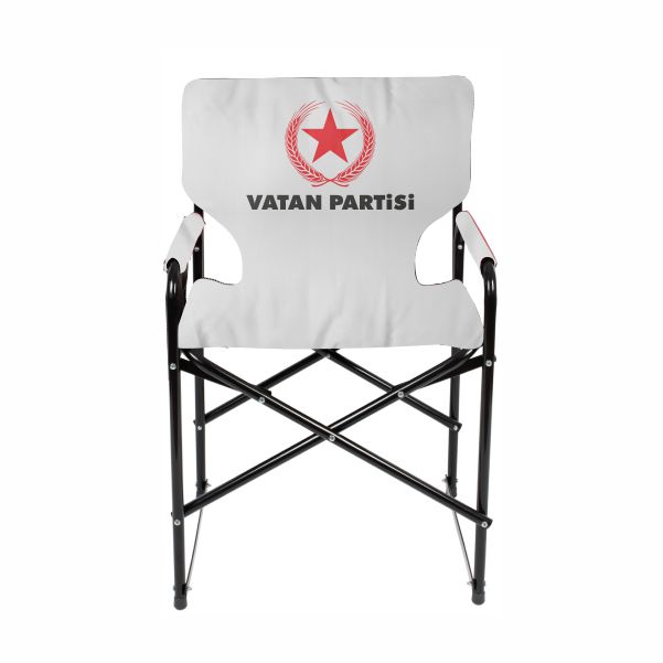 Beyaz Vatan Partisi Kamp Sandalyesi