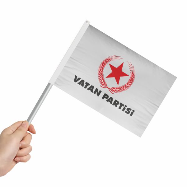 Beyaz Vatan Partisi Sopal� Bayrak ve Flamalar