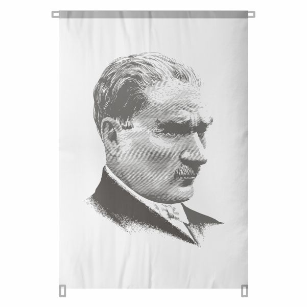 Bez Atat�rk Posteri B�y�k Atat�rk Portresi Bina Boyu Atat�rk Posterleri Milli Birli�in Manifestosu No 81
