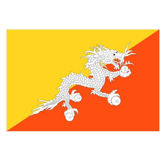 Bhutan Bayraklar�