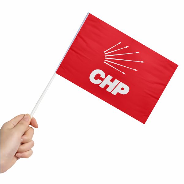 Chp Sopal� Bayrak ve Flamalar