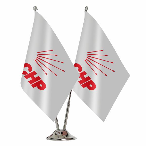 Cumhuriyet Halk Partisi �kili Masa Bayra��