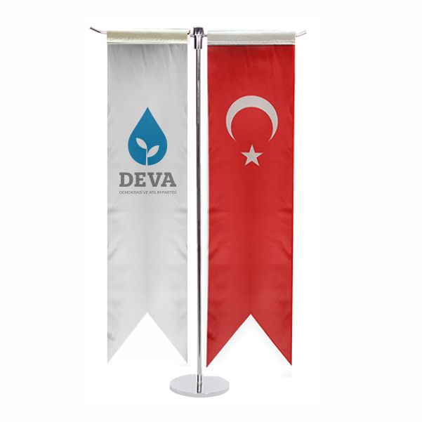 Demokrasi ve At�l�m Partisi T Masa Flamas�