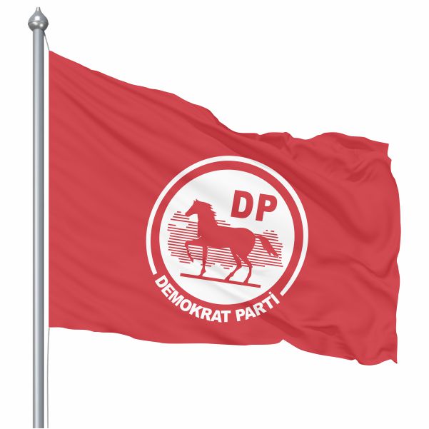 Demokrat Parti K�rm�z� Bayraklar�