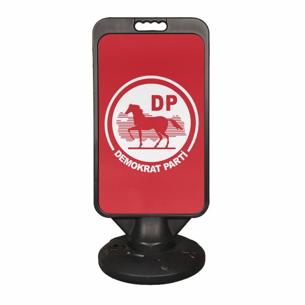 Demokrat Parti K�rm�z� Reklam Dubas�
