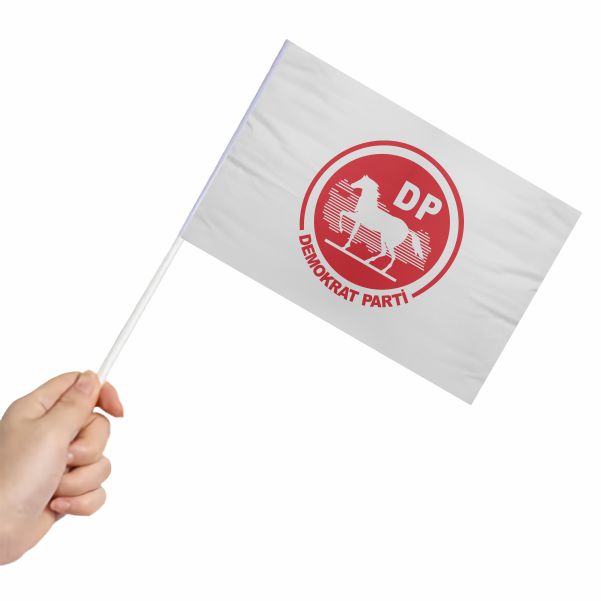 Demokrat Parti Sopal� Bayrak ve Flamalar