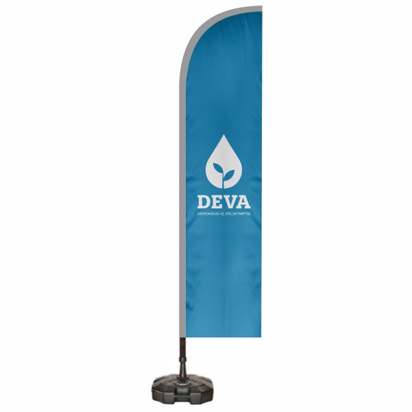 Deva Partisi Plaj Bayra�� ve Yelken Bayra��