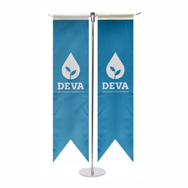 Deva Partisi T �zel Masa Bayra��