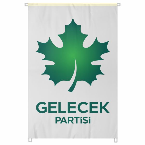 Gelecek Partisi Bina Boyu Bayraklar