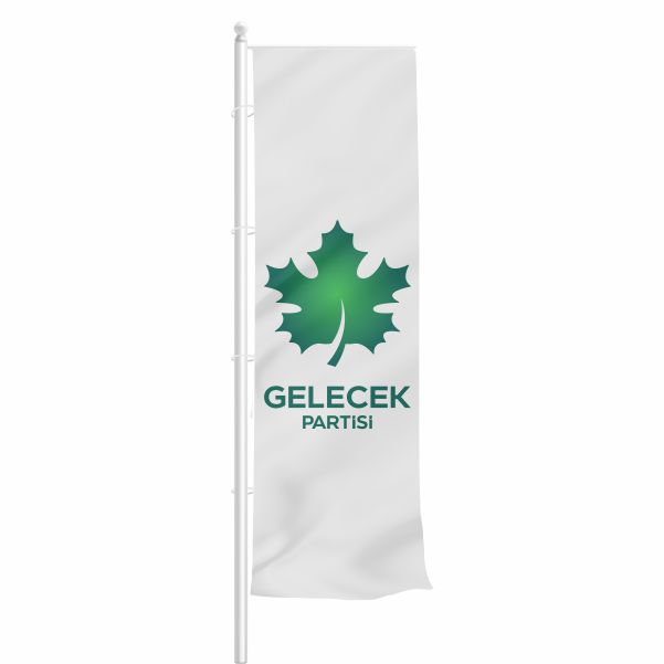 Gelecek Partisi Yatay �ekilen Flamalar ve Bayraklar