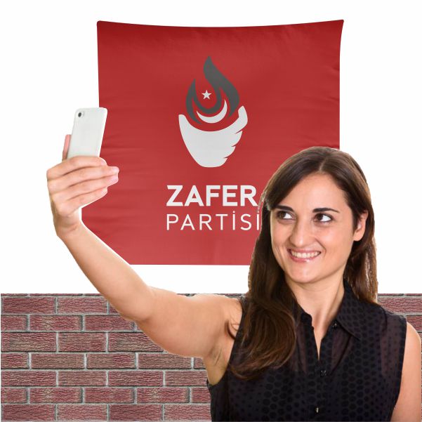 K�rm�z� Zafer Partisi Bez Arka Plan Manzara