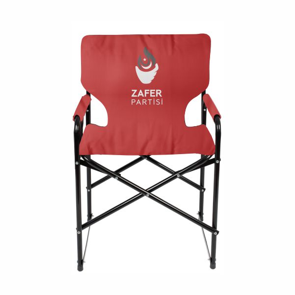 K�rm�z� Zafer Partisi Kamp Sandalyesi