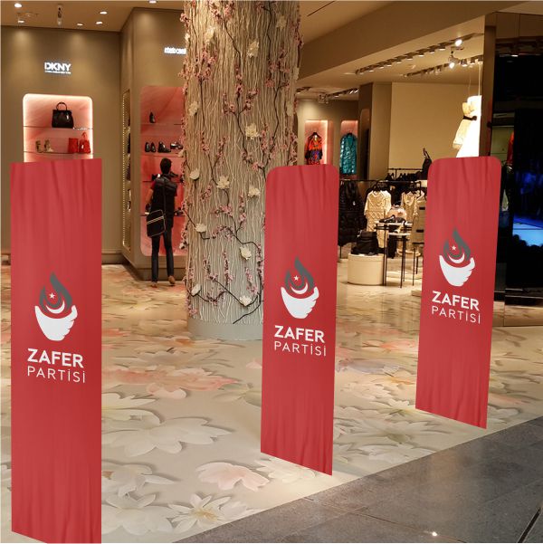 K�rm�z� Zafer Partisi Ma�aza Alarm K�l�f� Ma�aza Anten K�l�f�