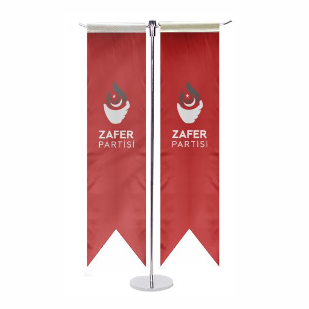 K�rm�z� Zafer Partisi T �zel Masa Bayra��