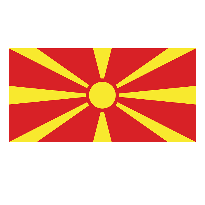 Kuzey Makedonya Bayraklar�