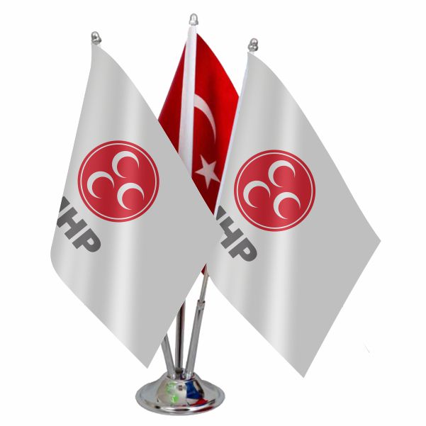 Mhp Logolu ��l� Masa Bayra��