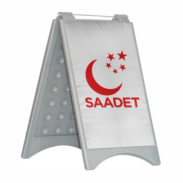 Saadet Partisi A Reklam Duba