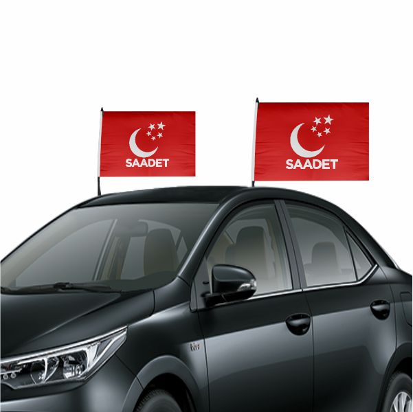 Saadet Partisi K�rm�z� Konvoy Flamas�