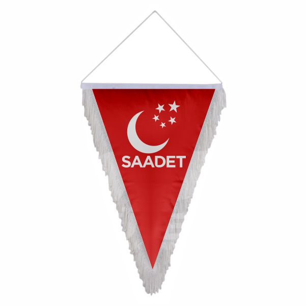 Saadet Partisi K�rm�z� Sa�akl� Takdim Flamalar�
