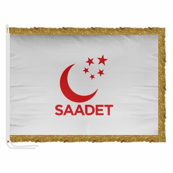 Saadet Partisi Saten Makam Flamas�