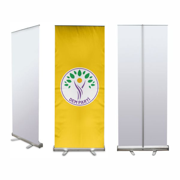 Sar� Dem Parti Banner Roll Up