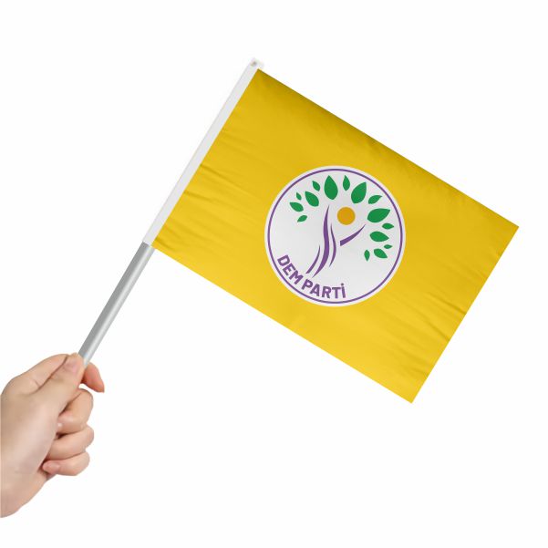 Sar� Dem Parti Sopal� Bayrak ve Flamalar