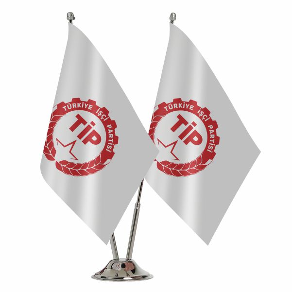 Tip Partisi �kili Masa Bayra��