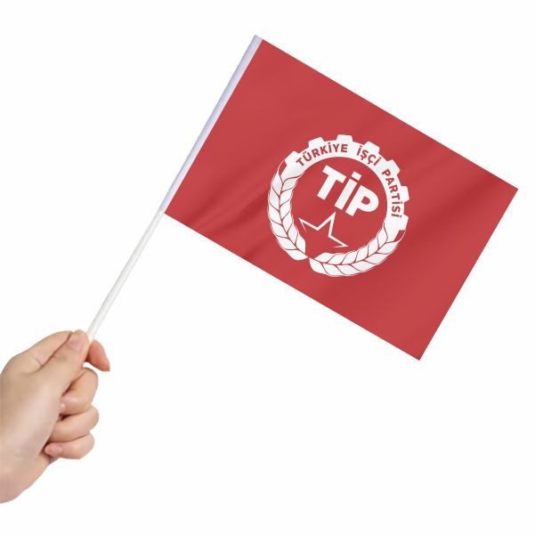 T�rkiye ���i Partisi Sopal� Bayrak ve Flamalar