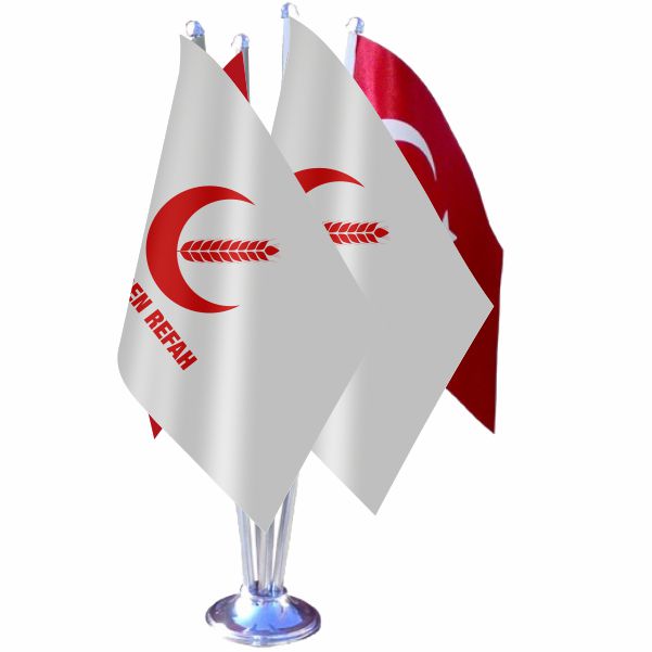 Yeniden Refah D�rtl� �zel Masa Bayra��