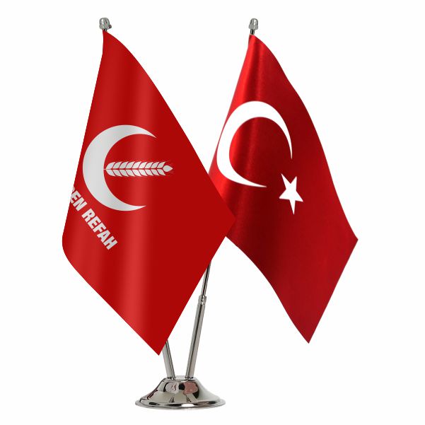 Yeniden Refah Partisi 2 li Masa Bayra��
