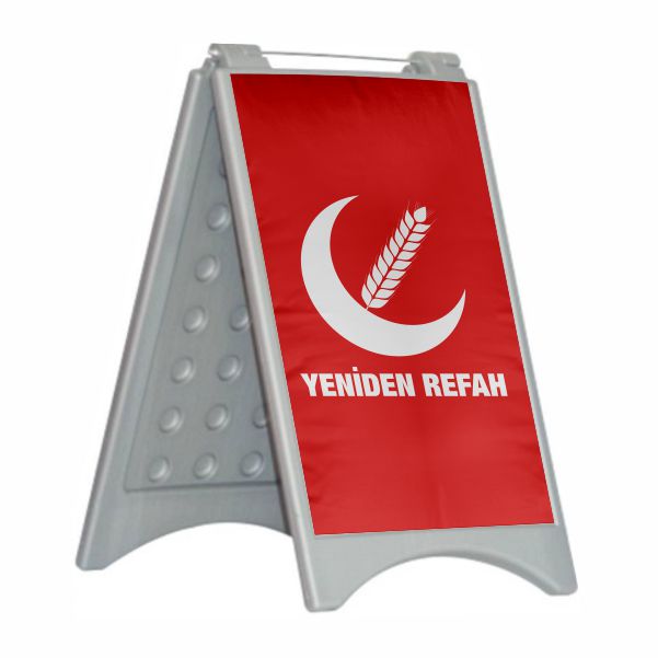Yeniden Refah Partisi A Reklam Duba