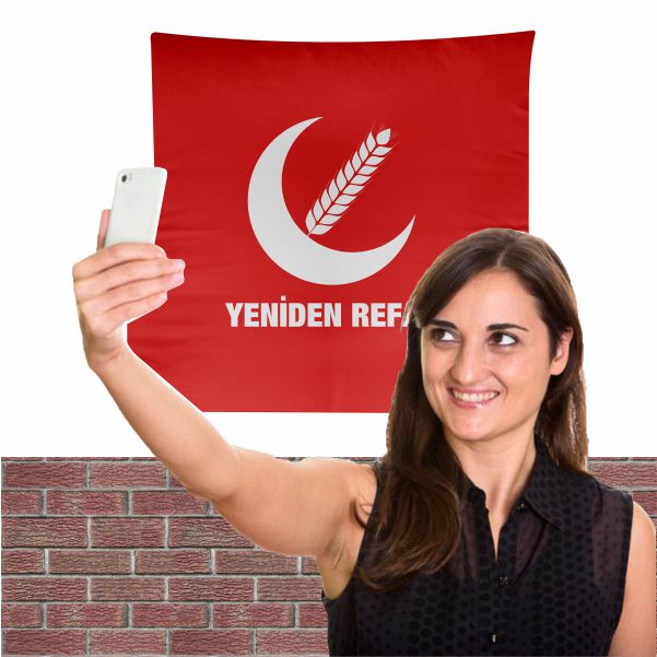 Yeniden Refah Partisi Bez Arka Plan Manzara
