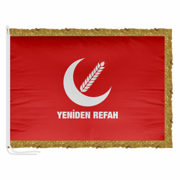 Yeniden Refah Partisi Saten Makam Flamas�