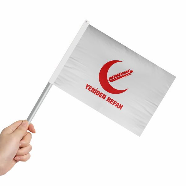 Yeniden Refah Sopal� Bayrak ve Flamalar