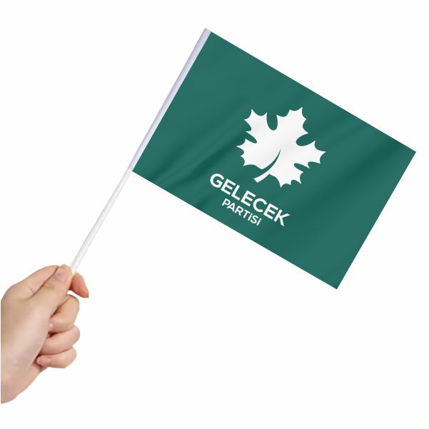 Ye�il Gelecek Partisi Sopal� Bayrak ve Flamalar