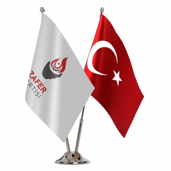 Zafer Partisi 2 li Masa Bayra��
